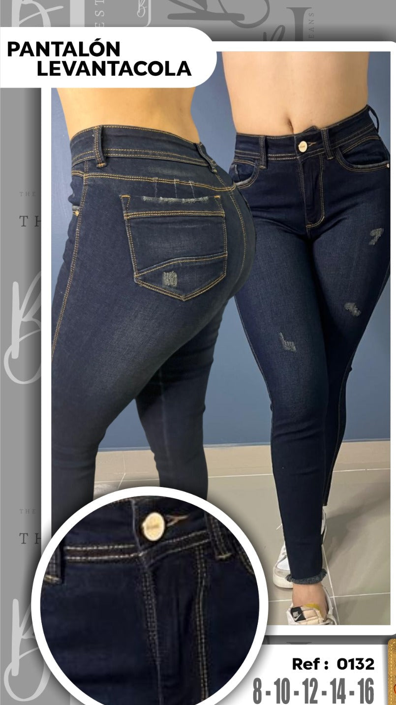 Jeans Dama Levanta Cola
