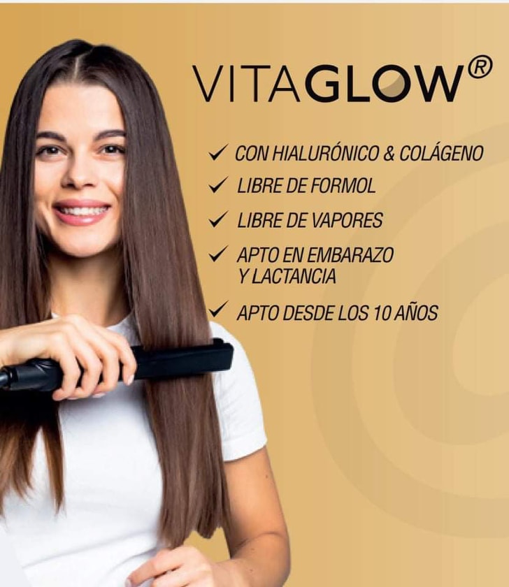 Alisador Progresivo Vitaglow Con Hialuronico