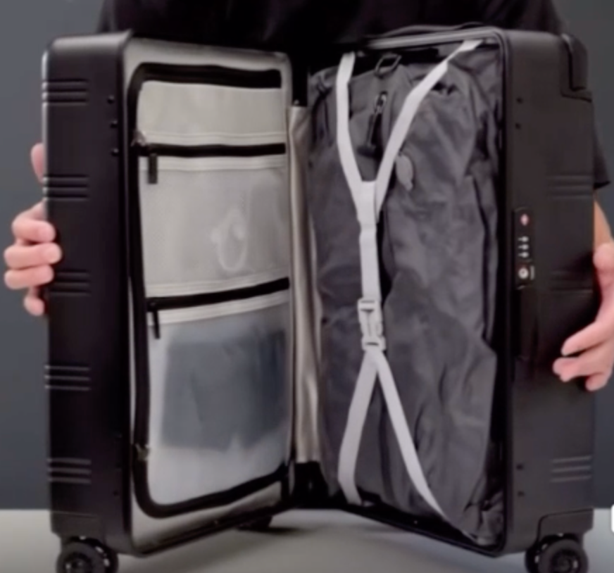 Nueva Maleta De Gran Capacidad Con Tecnología De AirBag + Compressor de Regalo