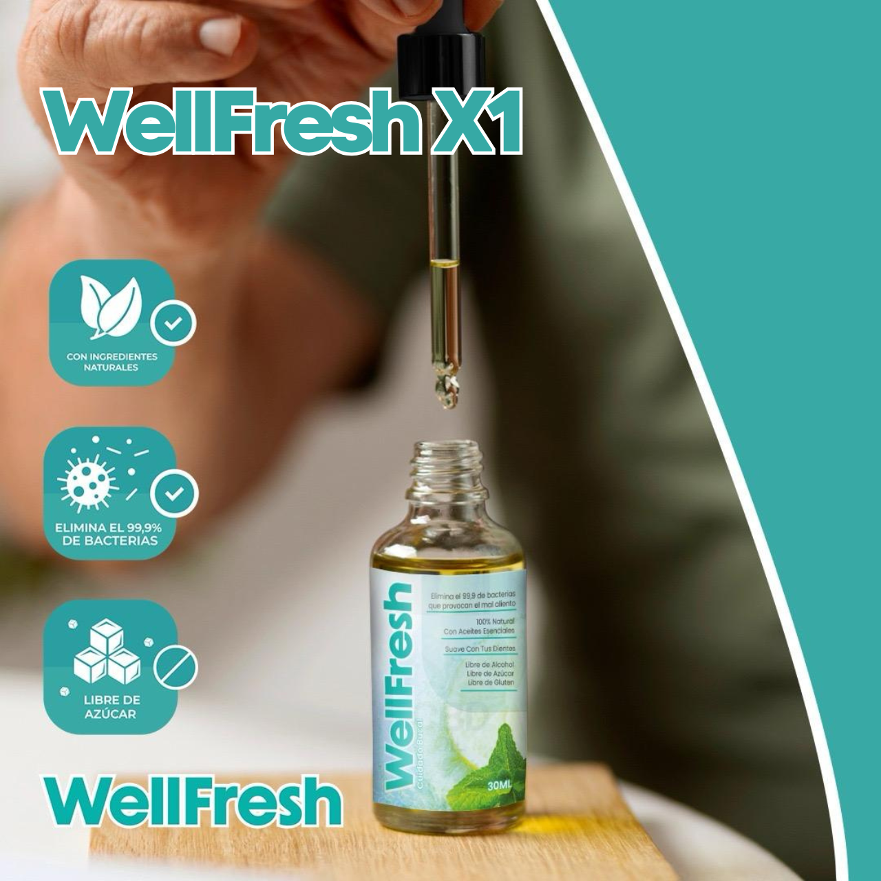 WellFresh™ Dile adiós al mal aliento