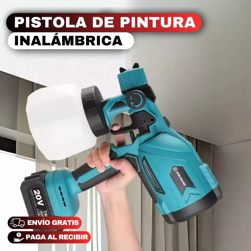 PISTOLA INALÁMBRICA PAINTPRO™ 🎨