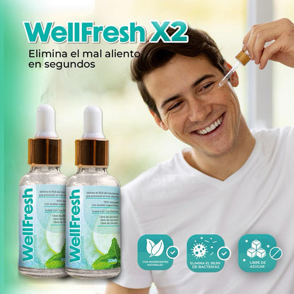 WellFresh™ Dile adiós al mal aliento